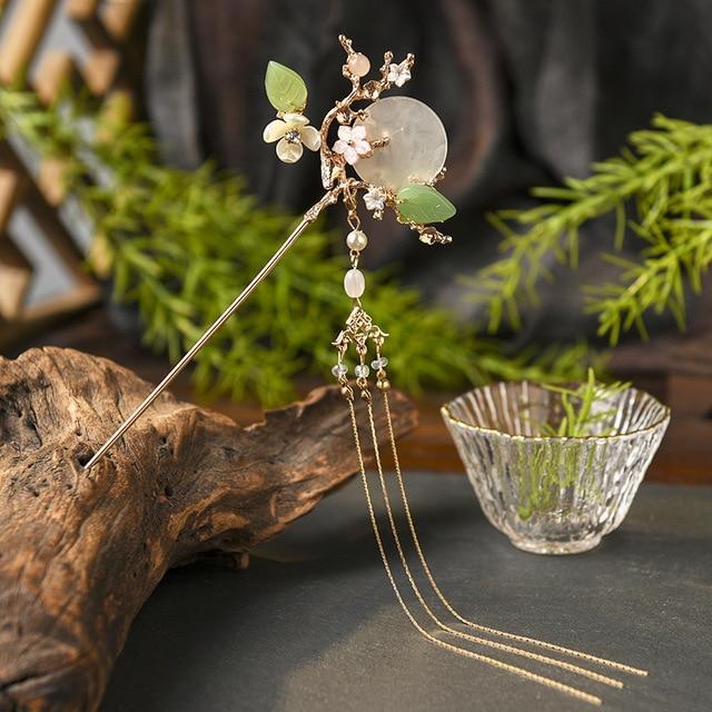 Kanzashi > Barrettes et épingles à cheveux japonaises