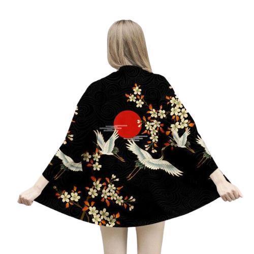 Haori Femme Paris-Noir-L-