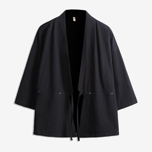 Haori Kimono Noir-