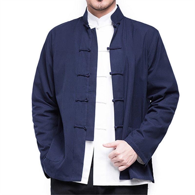 Kimono-Veste-Streetwear-Homme-Haori-Nippon-Kimono-Bleu-5XL  800 × 800 px 