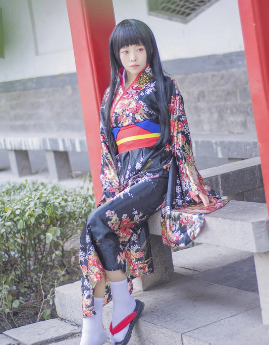 Kimono Japonais Femme M