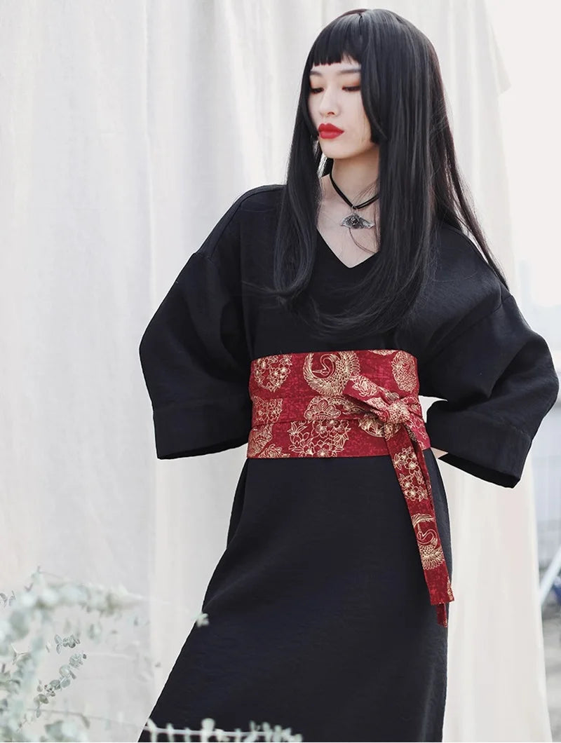 Robe Kimono Femme-M
