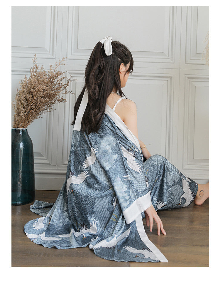 Pyjama Traditionnel Japonais Femme-Printemps-Ete