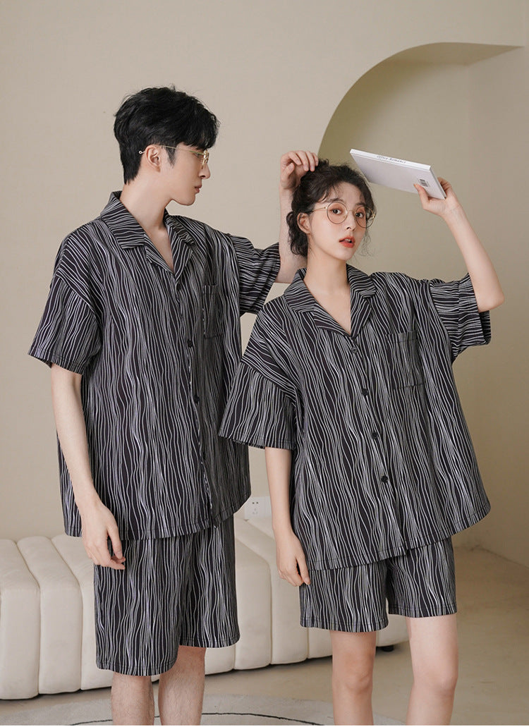Kimono Pyjama Japonais Homme Femme-XL