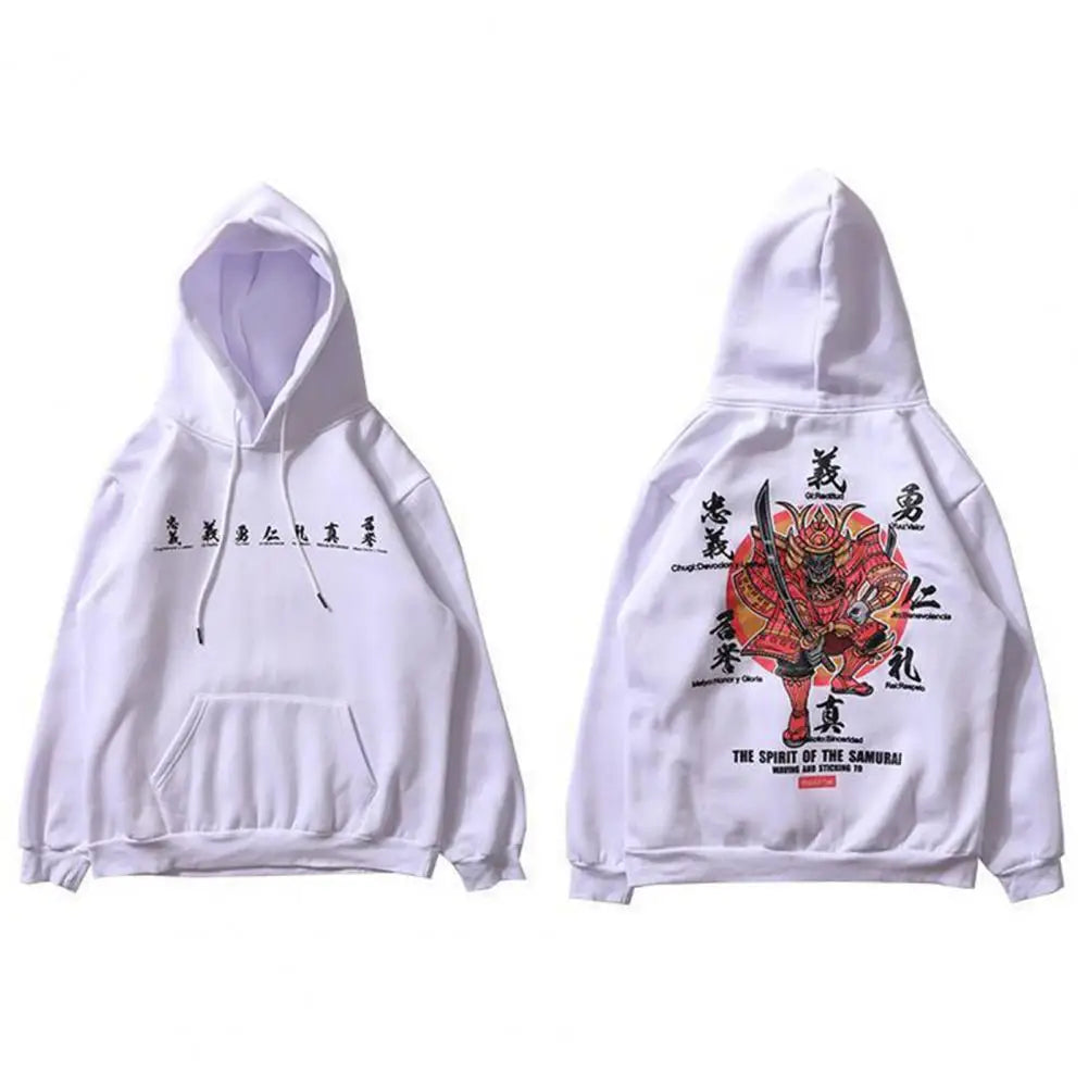 Sweat-japonais-samouraï-blanc-XL