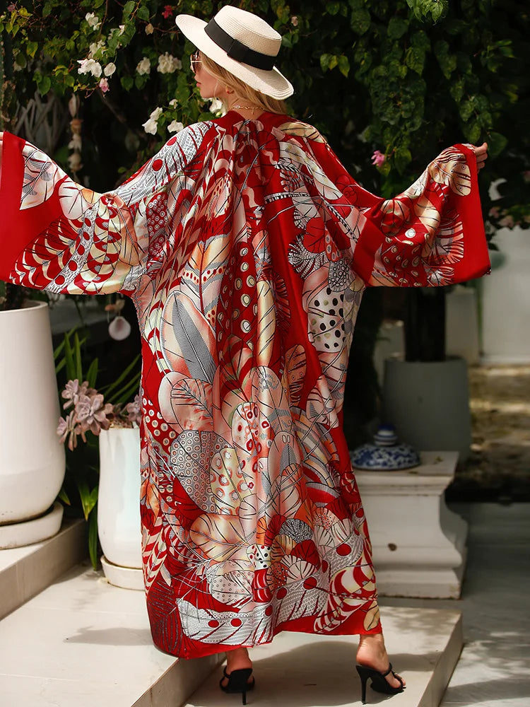 Kimono-Rouge-Femme-Taille-Unique