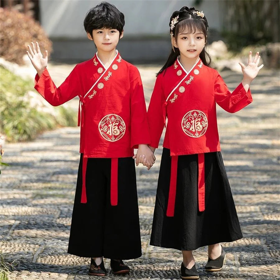 Kimono Japonais Enfant-Rouge