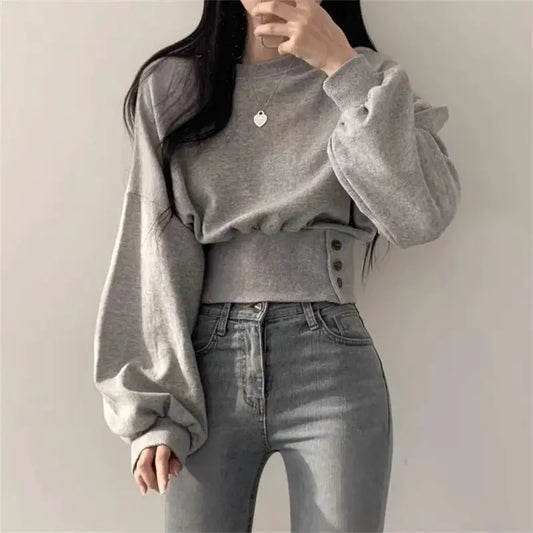 Sweat-Japonais-Classe-Gris-