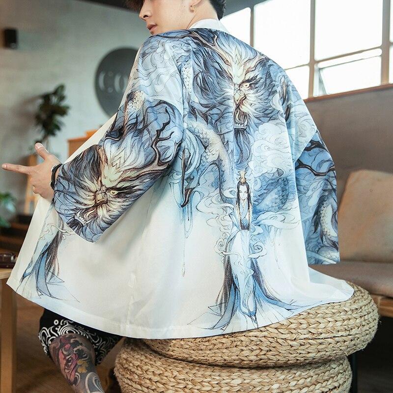 Cardigan Style Kimono-