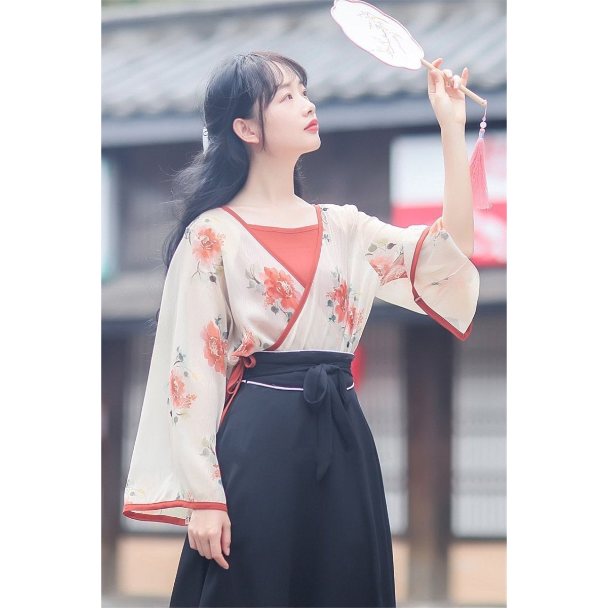 Ensemble Robe Kimono-