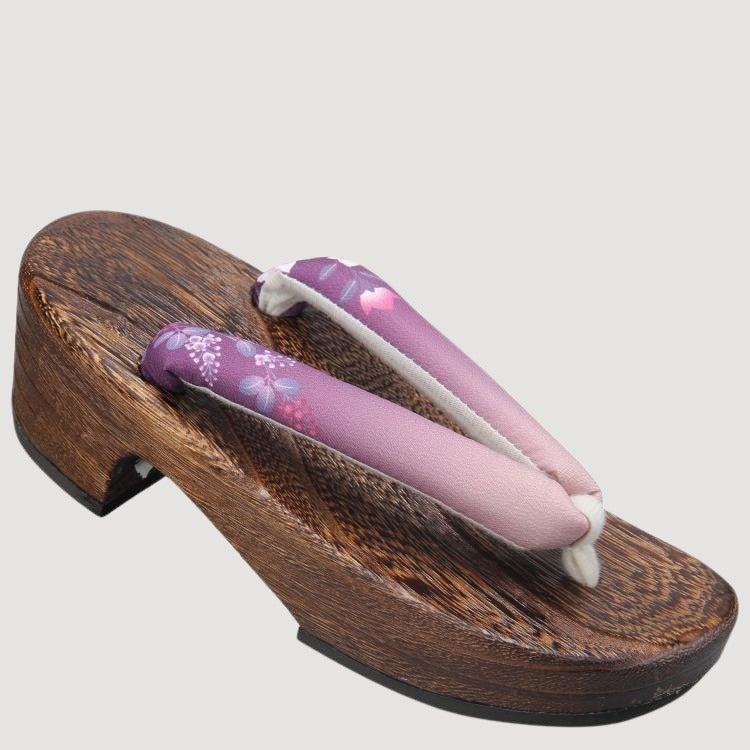 Geta En Bois Pour Femme-