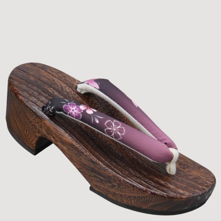 Geta Japonaise Fleurs-