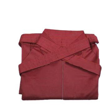 Hakama Traditionnel Rouge-Rouge-S-