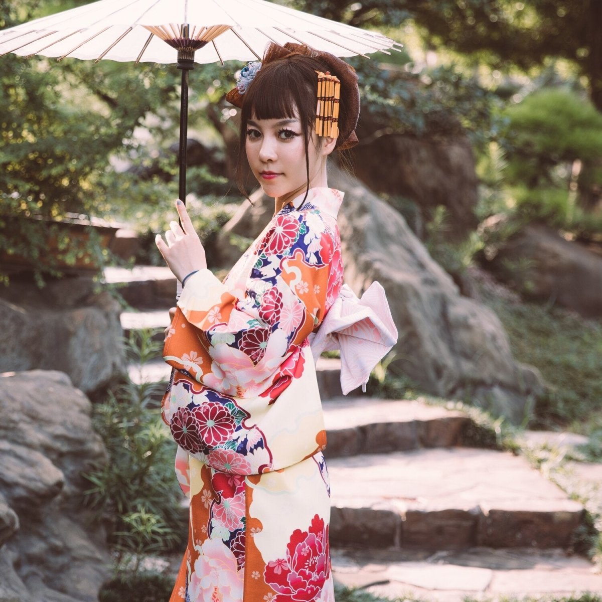 Kimono Femme Geisha-