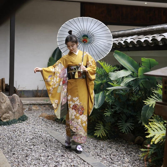 Kimono Femme Manche Longue-