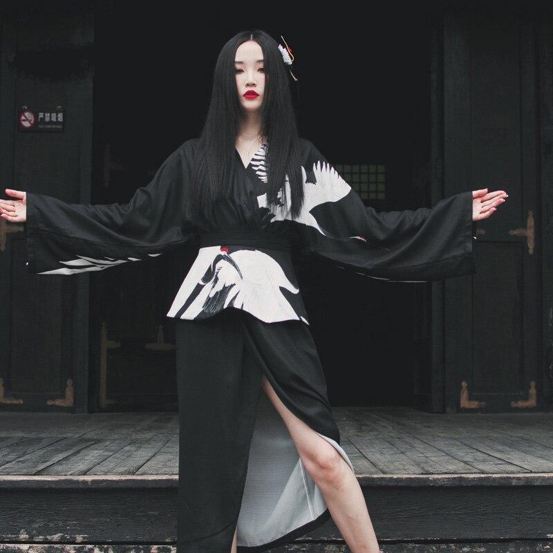 Kimono Femme Nuit Long-