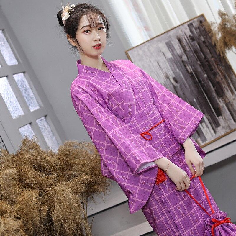 Kimono Femme Violet-