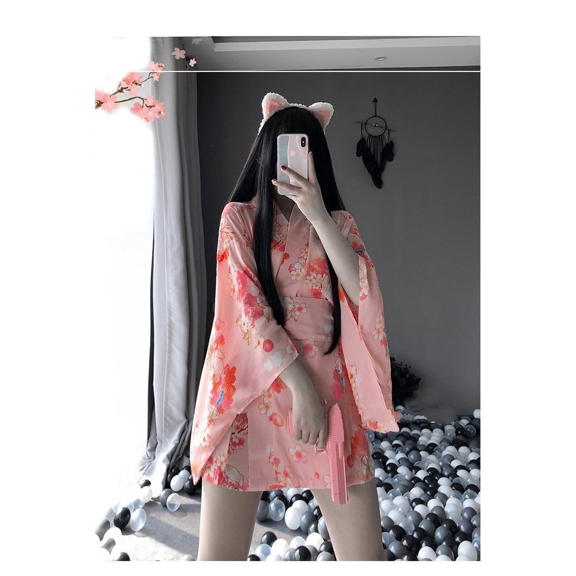 Kimono Fille Sexy-