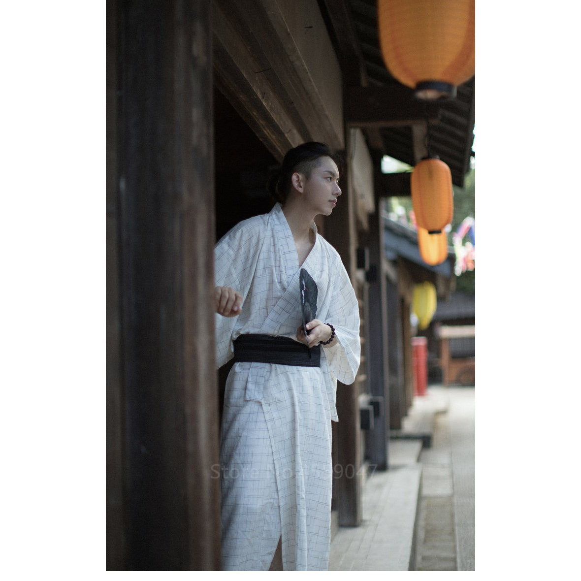 Kimono Homme Blanc-