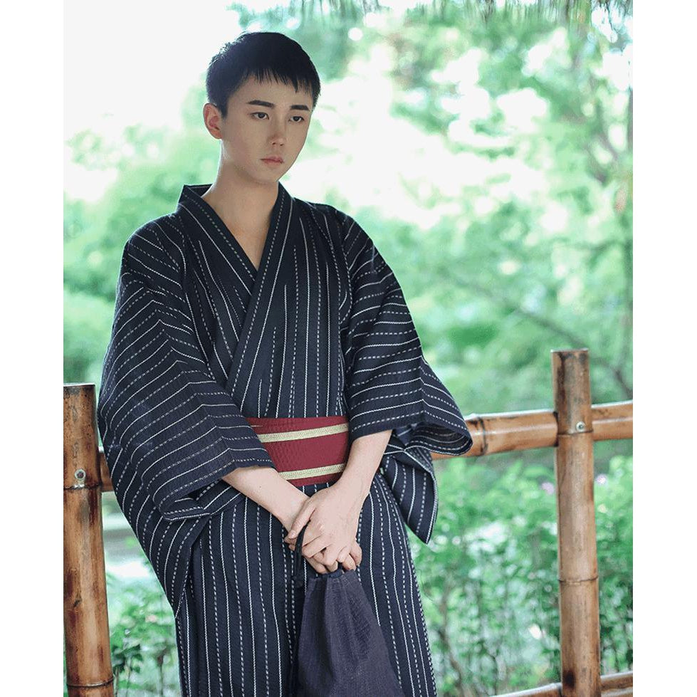 Kimono Homme Noir-