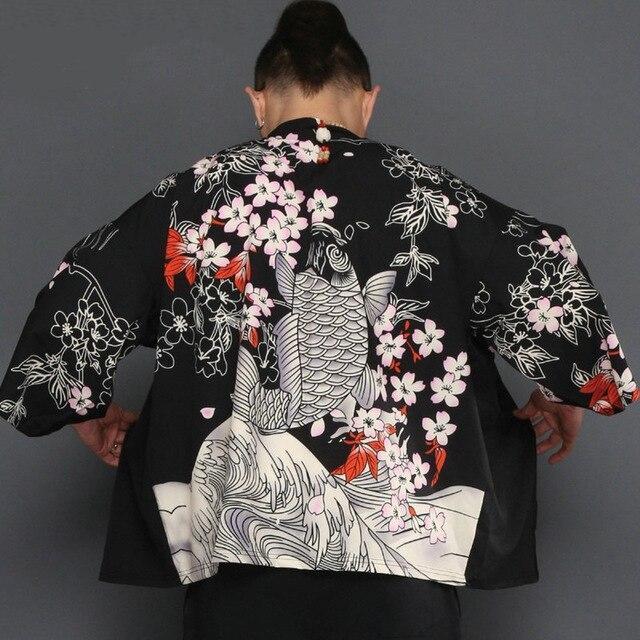 Kimono Homme Veste-Imprimé-XL-