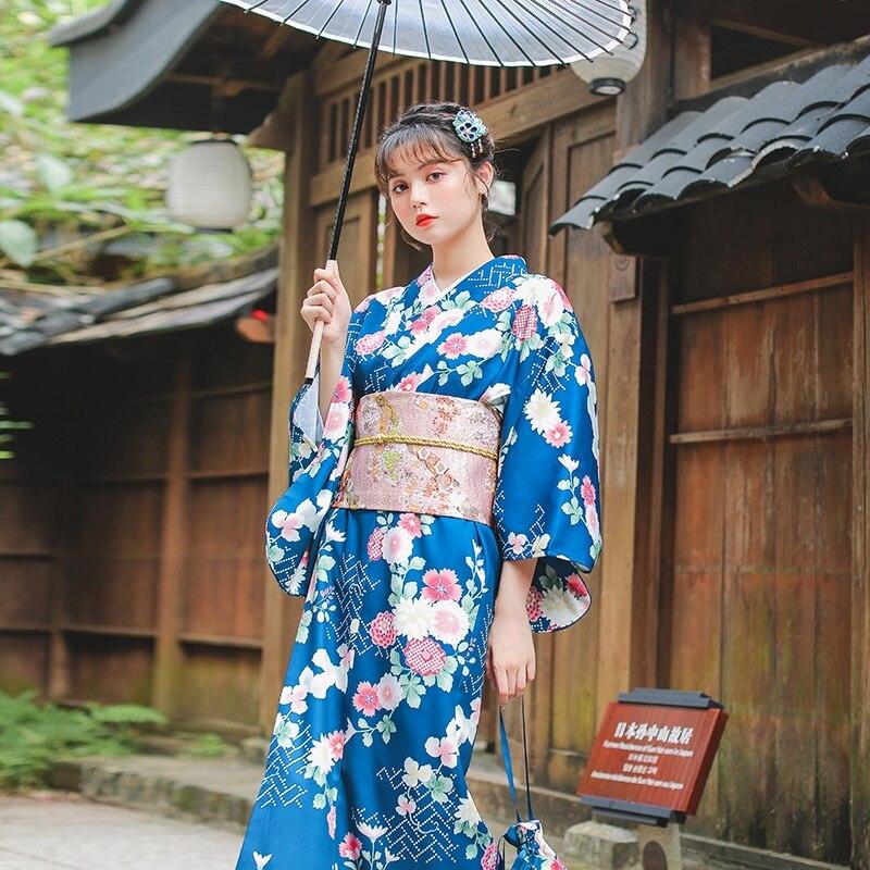 Kimono Japonais Femme Coton-
