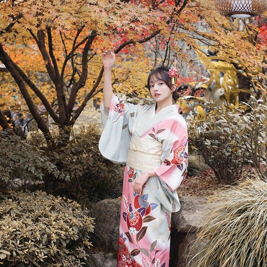 Kimono Japonais Femme - Tsuru-