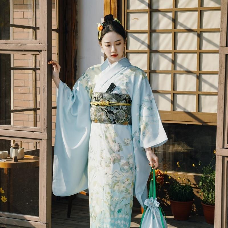 Kimono Japonais Traditionnel Femme-