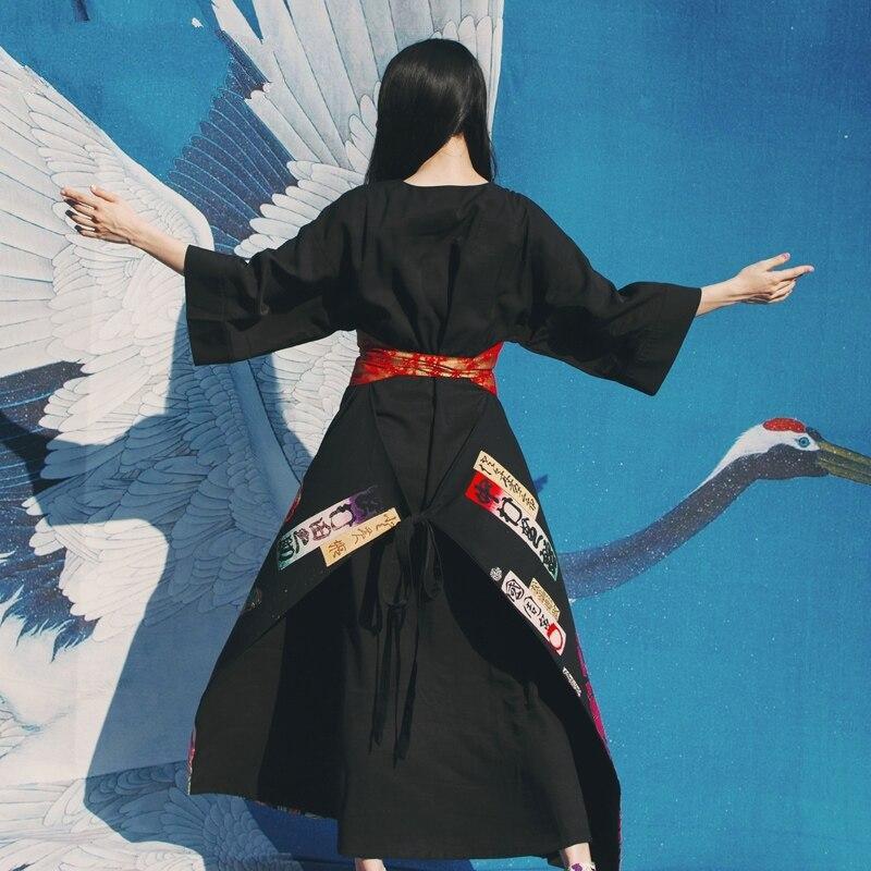 Kimono Long Coton Femme-