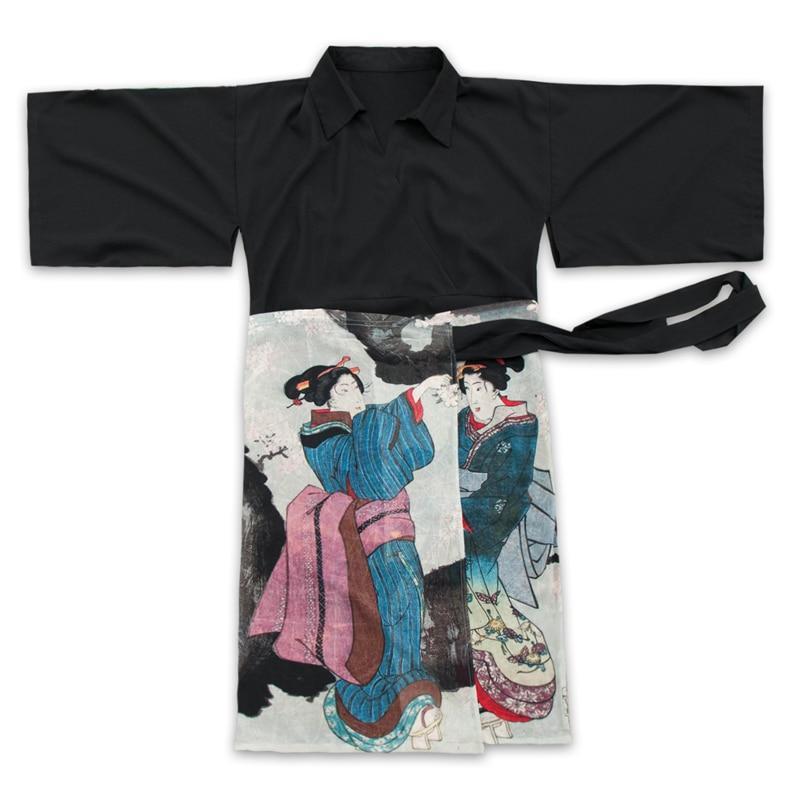 Kimono Long Femme Geisha-