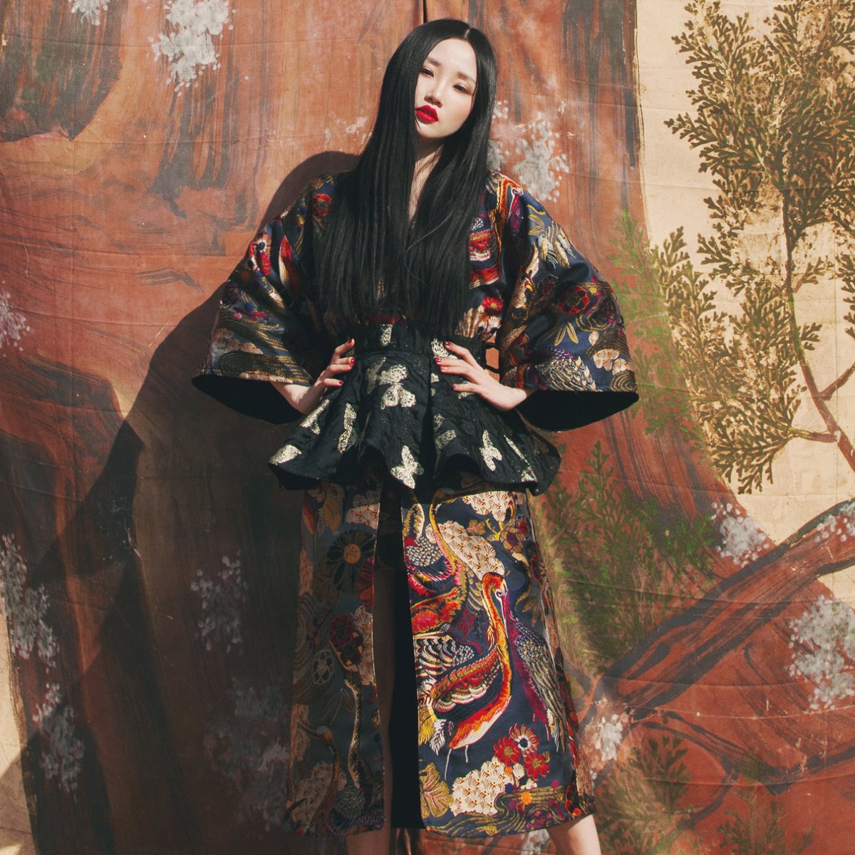 Kimono Long Femme-