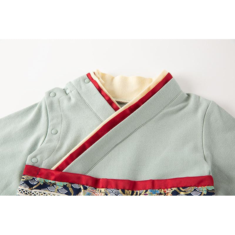 Kimono-Pour-Enfant-Abricot-90cm