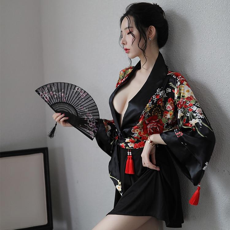 Kimono Sexy Noir-