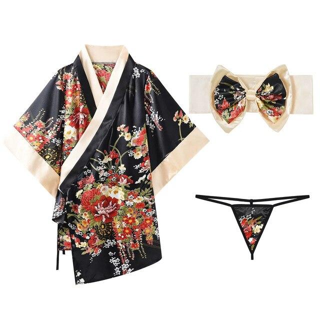 Kimono Sexy Nuit Femme-