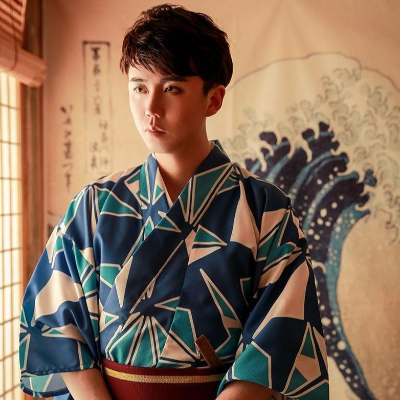 Kimono Soie Homme-