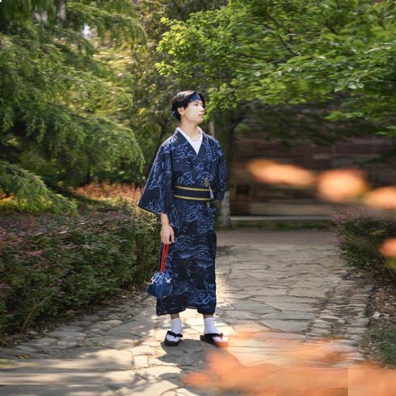 Kimono Traditionnel Homme Japonais-