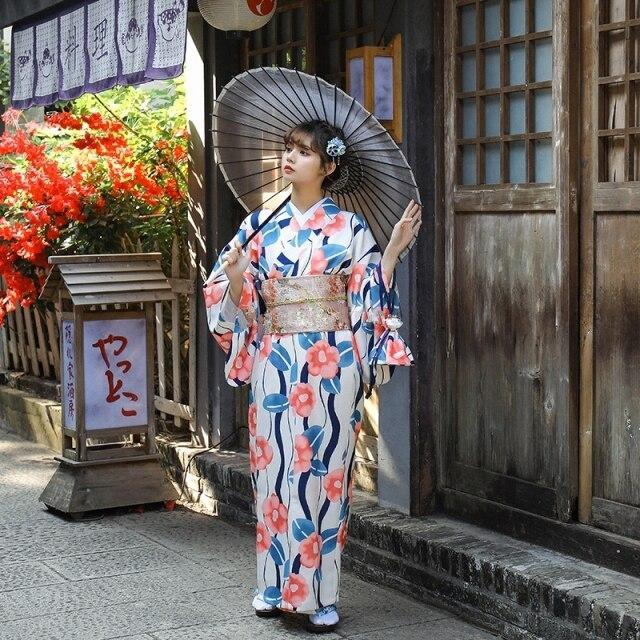 Kimono Traditionnel Japonais Femme-