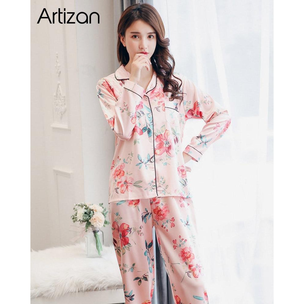 Pyjama Femme Satin, Kimono Noir Japon