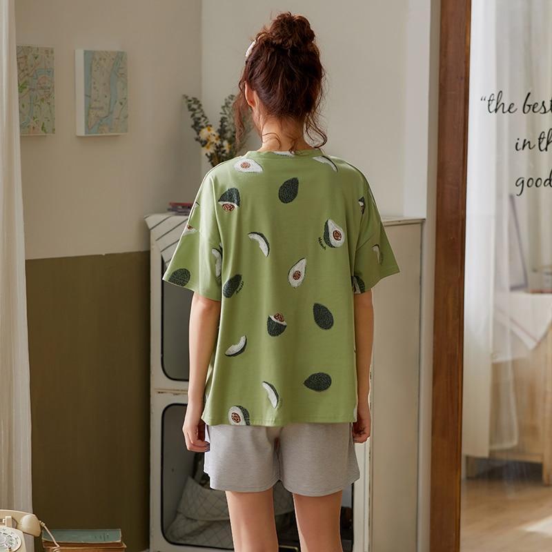 Pyjama Japonais Femme Vert-