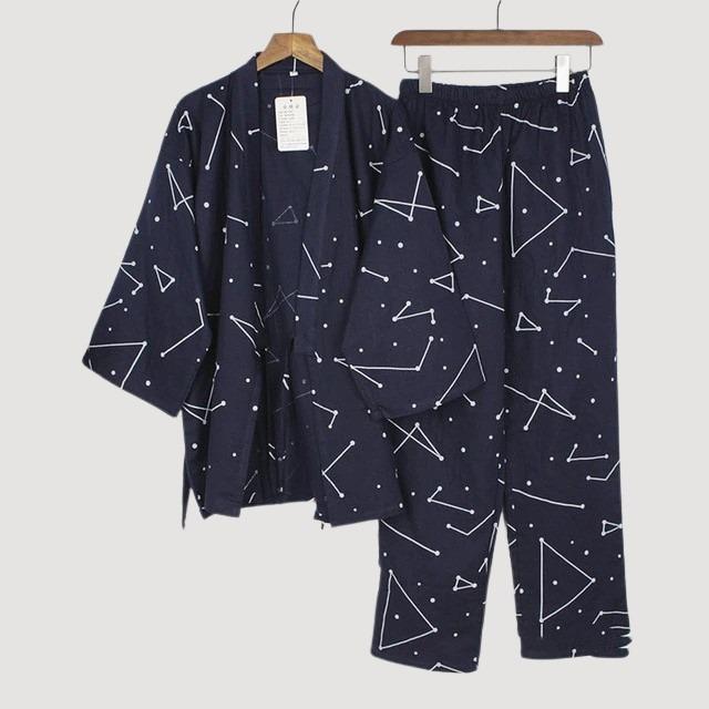 Pyjama Japonais Kimono-