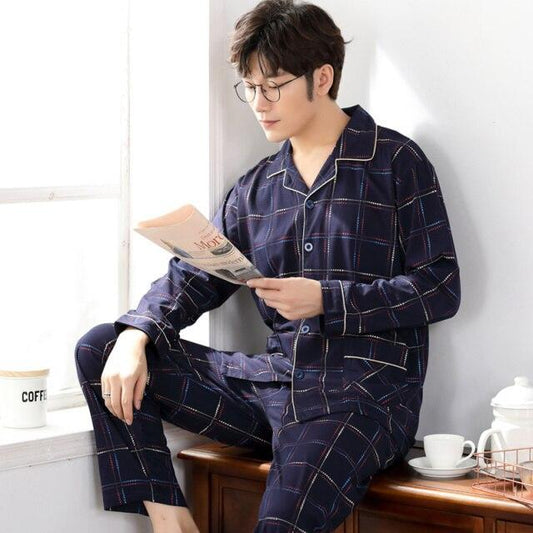 Pyjama Japonais Pour Homme-Multicolore-L-