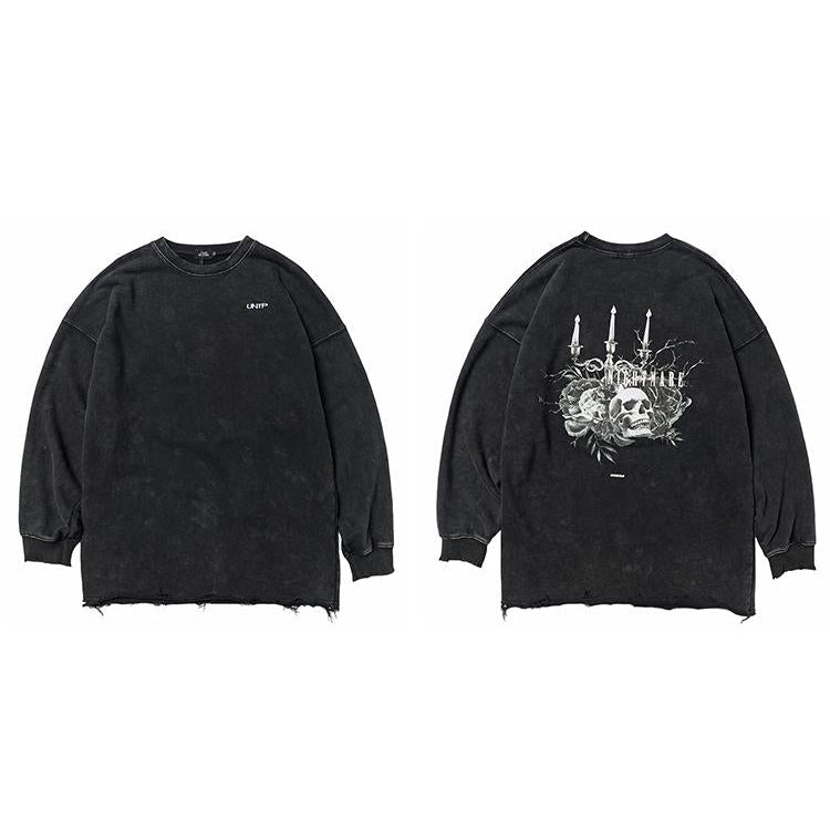 Sweat Japonais Skull Prodige-