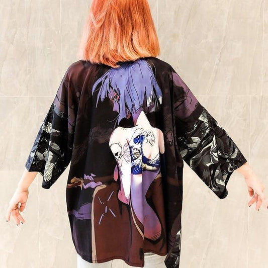 Veste Kimono Femme Été-