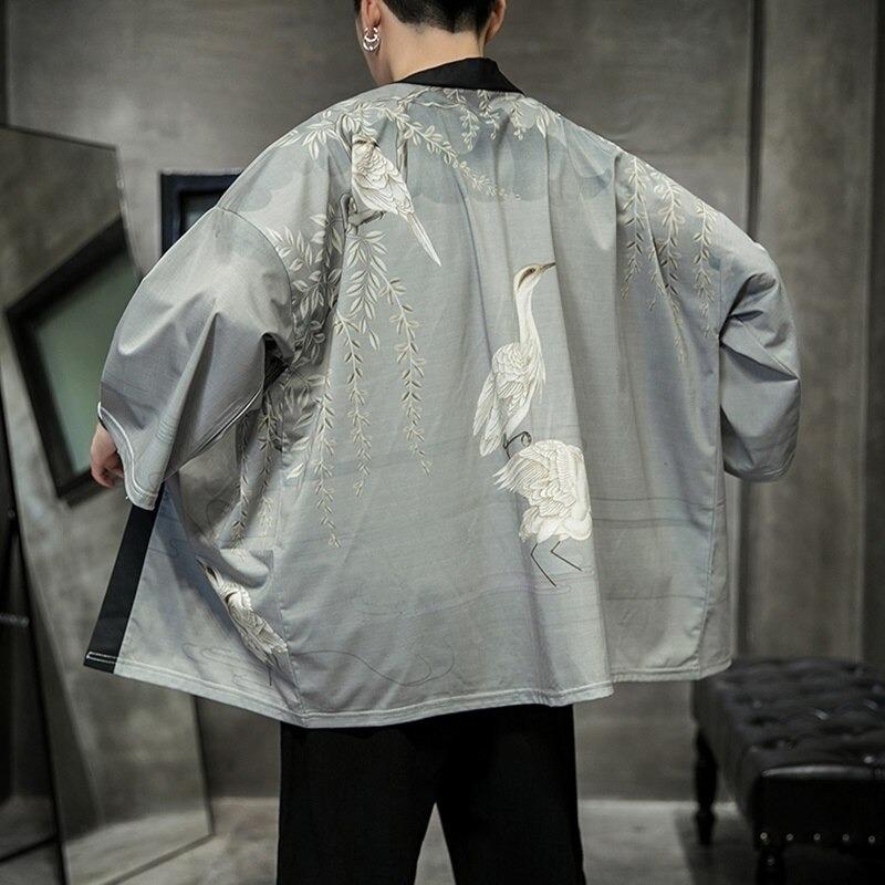 Veste Kimono Japonais Homme-