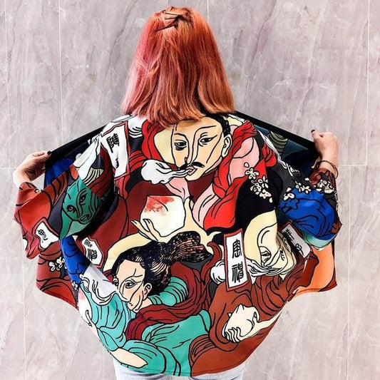 Veste de Kimono Femme-