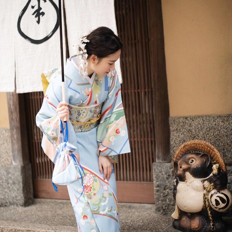 Vrai Kimono Japonais Femme-