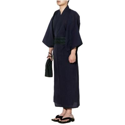 Yukata Homme Classique Fusso-Bleu-L-